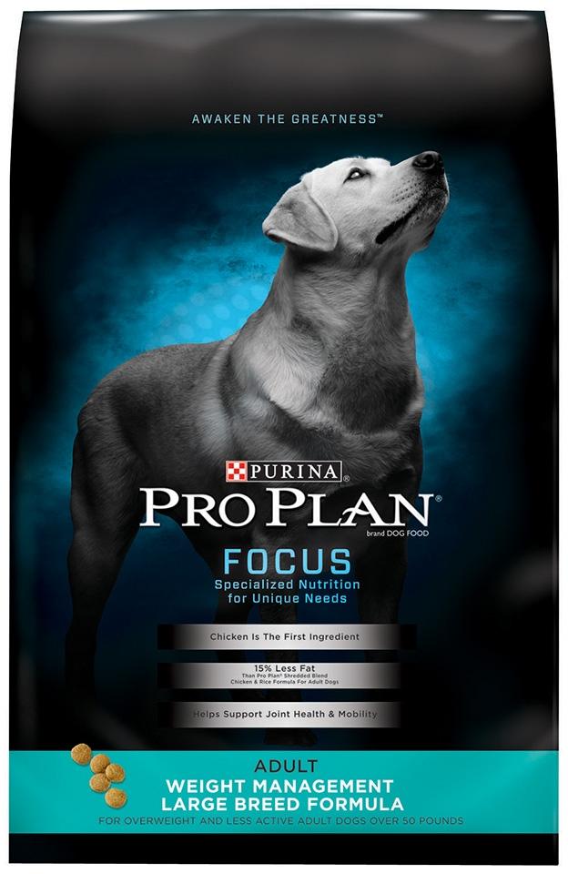 Purina Pro Plan Focus Adult Large Breed Weight Management Formula Dry Dog  Food