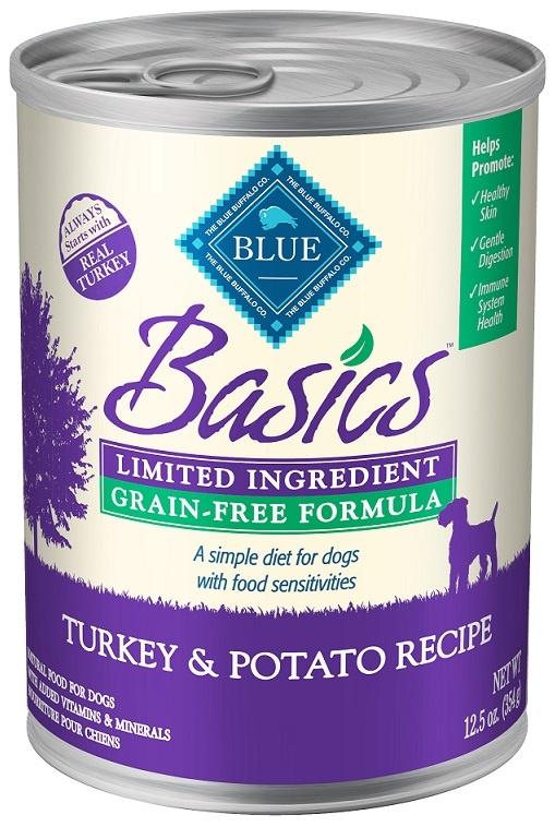 Blue Buffalo Basics Grain Free LID Turkey and Potato Recipe Adult Canned  Dog Food - Concord, NH - Hooksett, NH - Belmont, NH