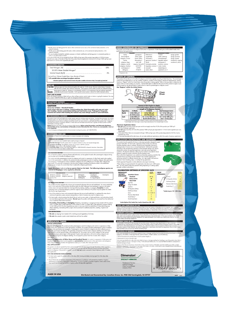 Jonathan Green Veri-Green Crabgrass Preventer Plus Lawn Fertilizer