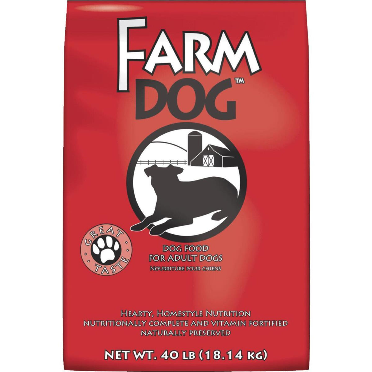 Farm Dog Naturally Preserved 40 Lb. Adult Dry Dog Food Concord