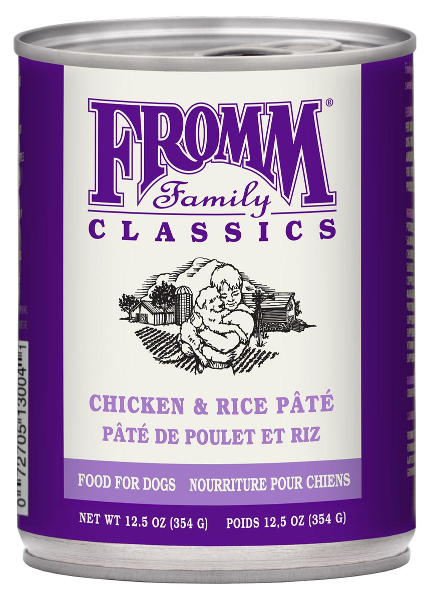 Fromm Classic Chicken Rice Pate Dog Food Concord NH Hooksett NH Belmont NH Osborne s Farm Garden Centers LLC