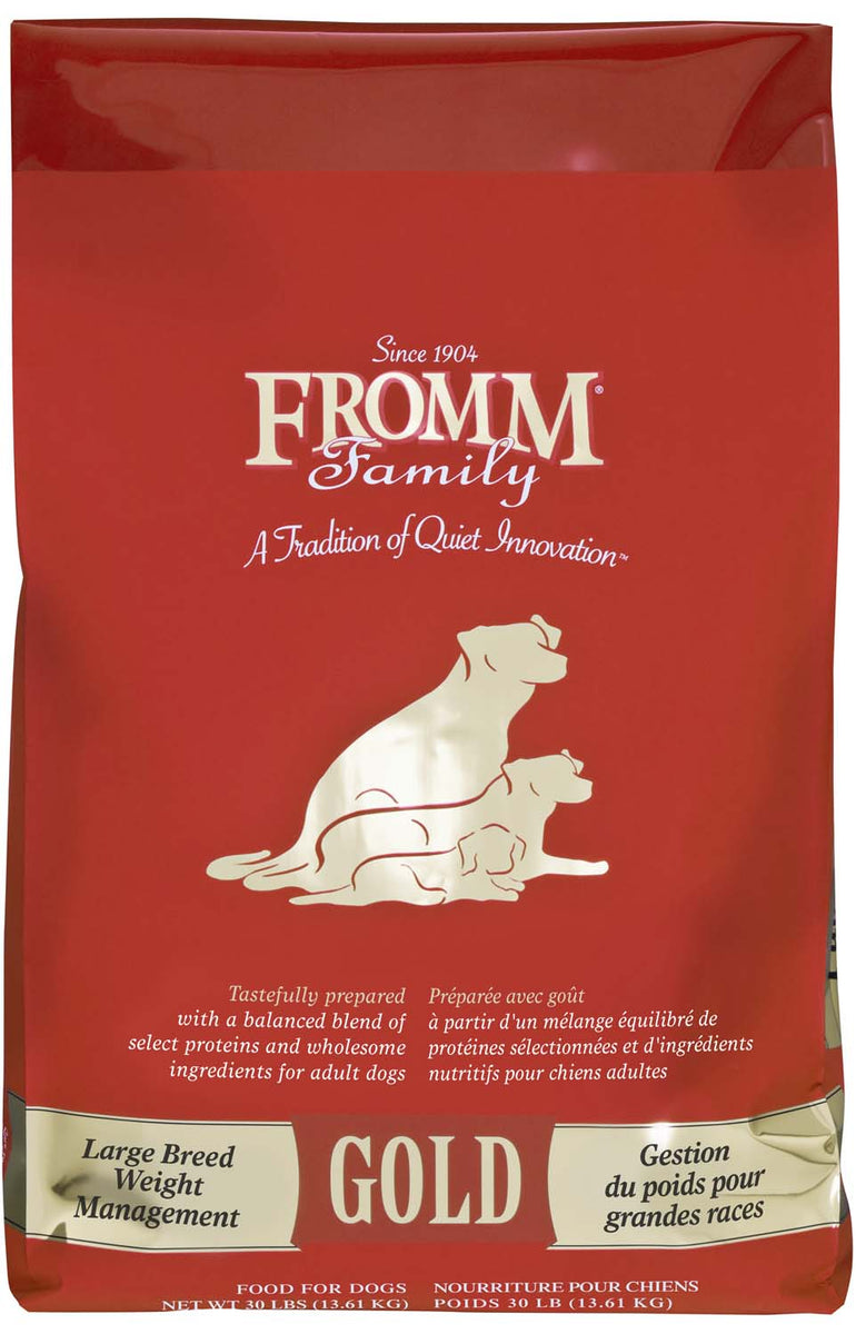 Gold fromm dog food best sale