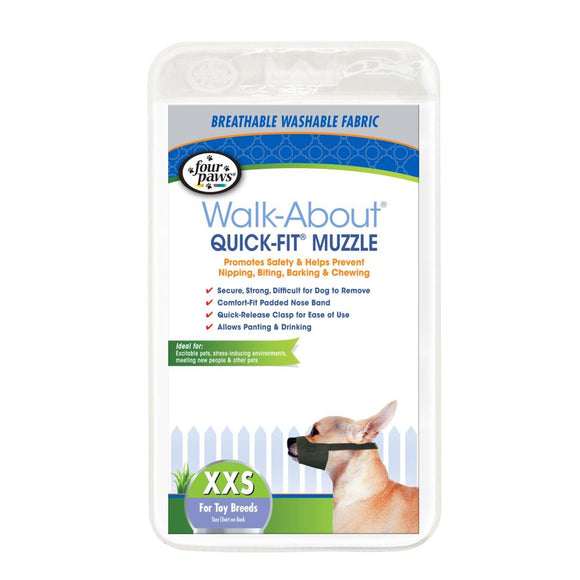 Four Paws® Quick-Fit® Muzzle For Dogs (3-Medium)