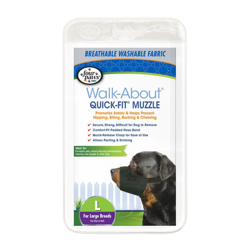 Four Paws® Quick-Fit® Muzzle For Dogs (3-Medium)