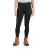 Carhartt Force Fitted Heavyweight Lined Legging in Black