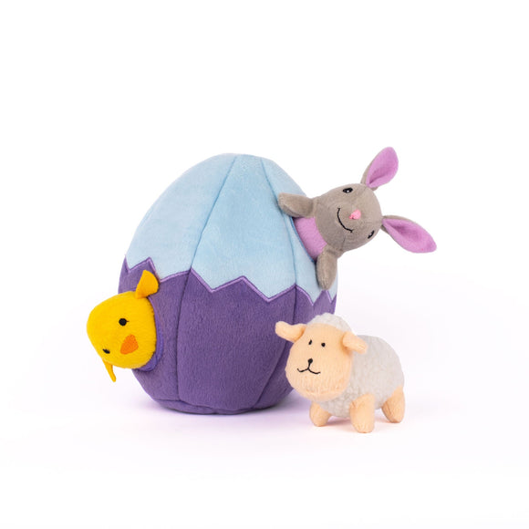 Zippy Paws Burrow Easter Egg & Friends