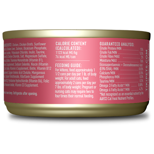 Tiki Cat® Baby Whole Foods with Chicken & Salmon Recipe (2.4 oz. can)