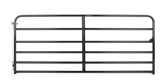 Tarter American Gate 1 3/4 in 19 Ga 10 ft Black (1 3/4