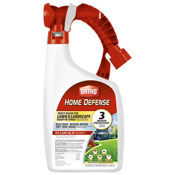 ORTHO HOME DEFENSE INSECT KILLER FOR LAWN & LANDSCAPE READY-TO-SPRAY (32 oz)