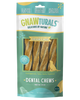 Gnawturals Dental Chews Twisted Sticks Chicken Flavor (M-LG)