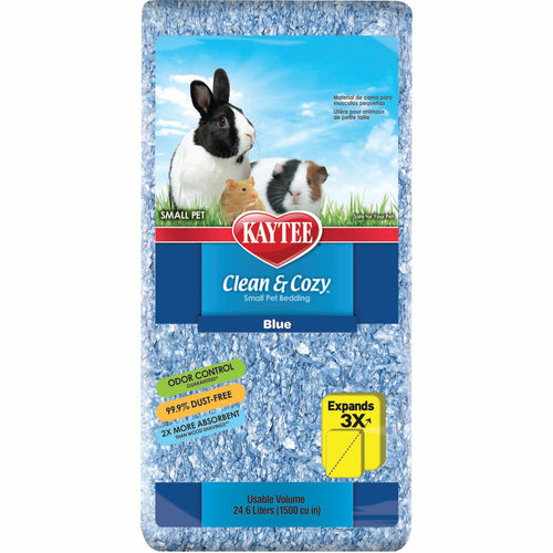 Kaytee Clean & Cozy Small Animal Bedding (49.2L (3000 CU IN), WHITE)