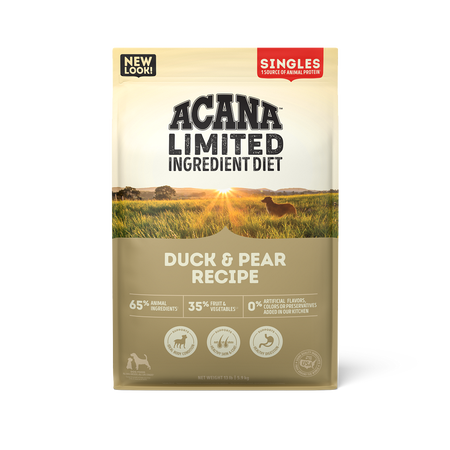 ACANA Singles Limited Ingredient Dry Dog Food Duck & Pear Recipe