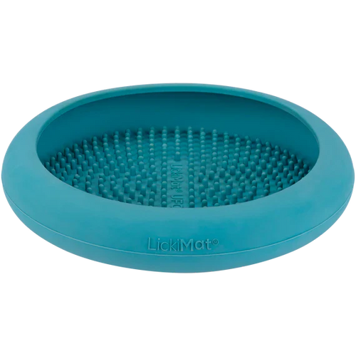 LickiMat UFO Dog Bowl (Turquoise)