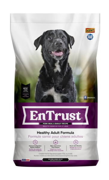 EnTrust Adult Pork Meal & Barley Recipe