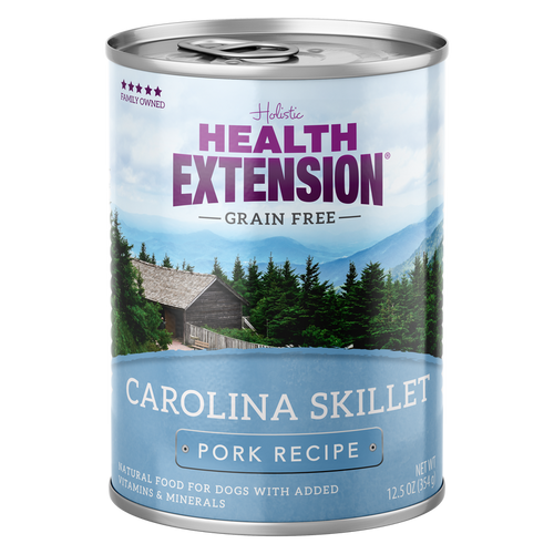 Health Extension Carolina Skillet - Pork Recipe Wet Dog Food (12.5 oz)
