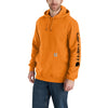 Carhartt Loose Fit Midweight Logo Sleeve Graphic Sweatshirt in Marmalade Heather