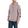 Carhartt Loose Fit Midweight Logo Sleeve Graphic Sweatshirt in Mink