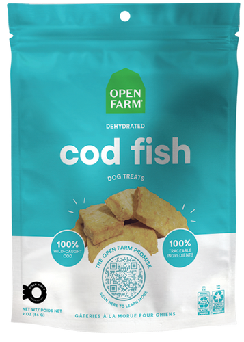 Open Farm Dehydrated Cod Fish Treats (2.25 oz)