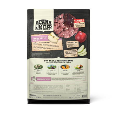 ACANA Singles Limited Ingredient Lamb & Apple Recipe Dry Dog Food