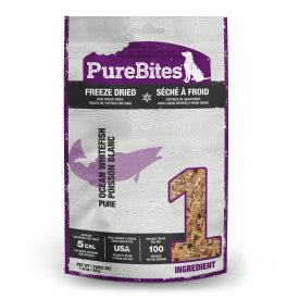 PureBites Freeze Dried Whitefish Dog Treats (1.8 Oz)