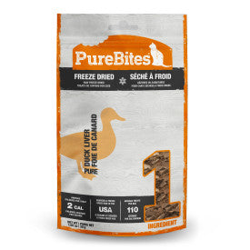 PureBites Duck Liver Freeze Dried Cat Treats (1.05 oz)