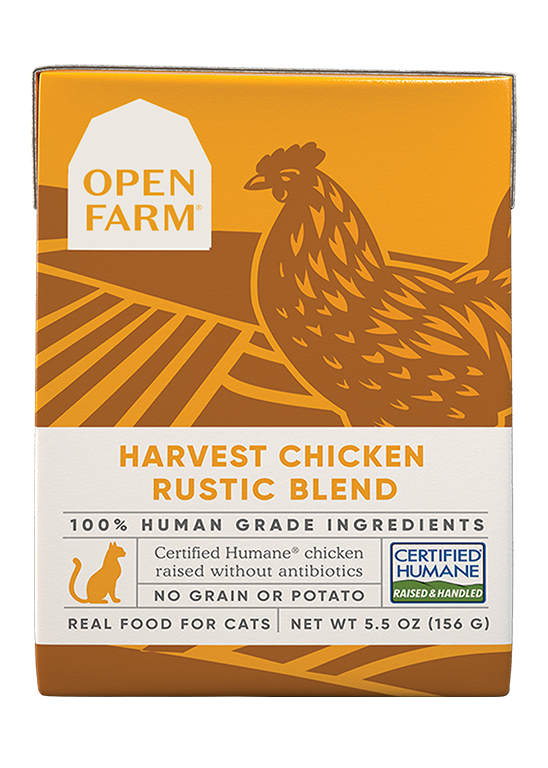Open Farm Harvest Chicken Rustic Blend Wet Cat Food