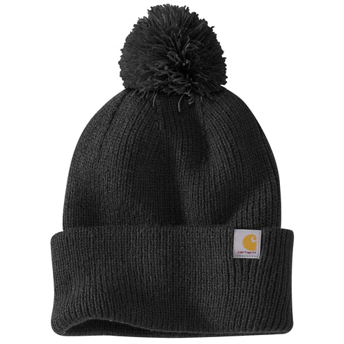Carhartt Knit Pom-Pom Cuffed Beanie