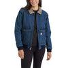 Carhartt Relaxed Fit Denim Sherpa-Lined Jacket