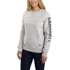 Carhartt Relaxed Fit Midweight Crewneck Block Logo Sleeve Graphic Sweatshirt
