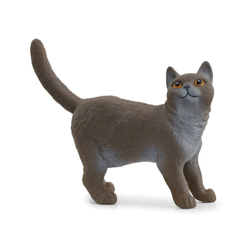 Schleich Farm World British Shorthair Cat Figurine