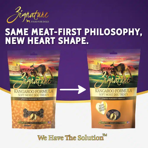 Zignature Kangaroo Soft Moist Treats for Dogs
