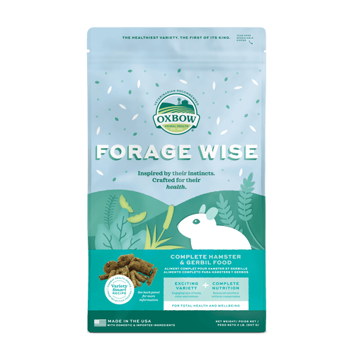 Oxbow Animal Health Forage Wise Hamster & Gerbil Food