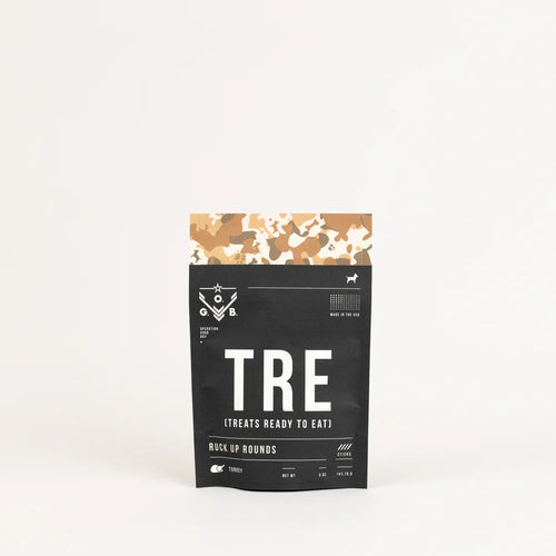 Operation Good Boy TRE: Ruck-up Rounds Turkey Jerky Dog Treats