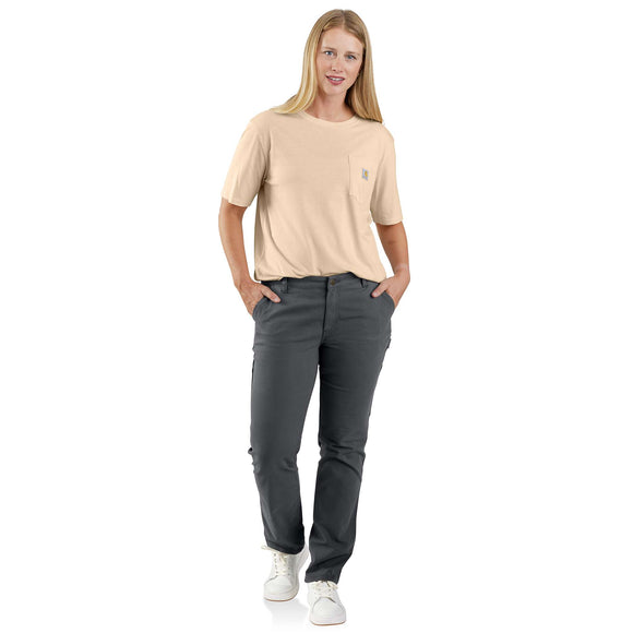 Rugged Flex® Relaxed Fit Canvas Work Pant in Shadow