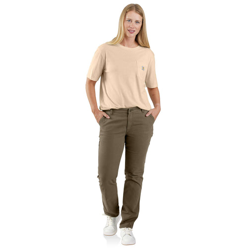 Rugged Flex® Relaxed Fit Canvas Work Pant in Tarmac