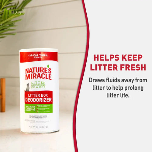 Nature's Miracle Litter Box Deodorizer - Powder