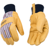 Kinco 1927KW™ Lined Premium Grain Pigskin Palm with Knit Wrist Gloves