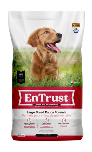 EnTrust Large Breed Puppy Formula Chicken Meal & Barley Recipe