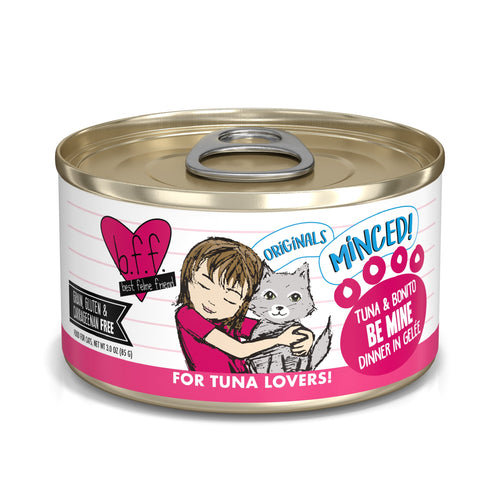 Weruva BFF Tuna and Bonito Be Mine Canned Cat Food
