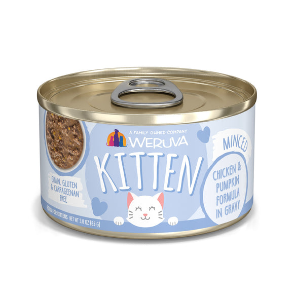 Weruva Kitten, Chicken & Pumpkin Formula in Gravy