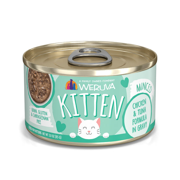 Weruva Kitten, Chicken & Tuna Formula in Gravy