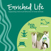 Oxbow Animal Health Enriched Life  Wood Brush & Comb
