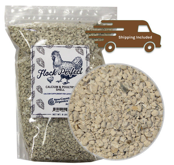 New Country Organics Flock Perfect Calcium & Poultry Shell