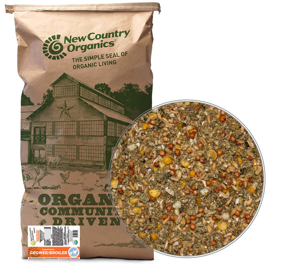 New Country Organics Organic Pastured Perfect Grower/Broiler Feed