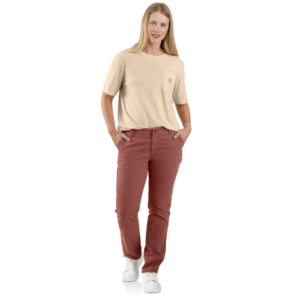 Rugged Flex® Relaxed Fit Canvas Work Pant in Sable