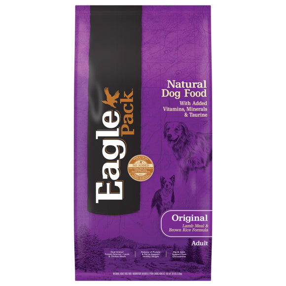 Eagle Pack Natural Lamb Meal and Brown Rice Formula Dry Dog Food