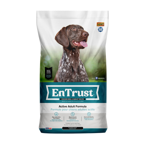 Kent Blue Seal EnTrust® Active Adult Formula Chicken Meal & Barley Recipe