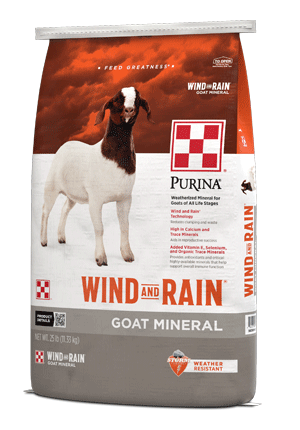 Purina® Wind and Rain® Goat Mineral
