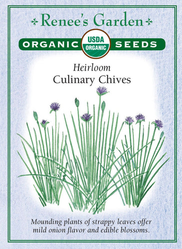 Renee's Garden Heirloom  Culinary Chives