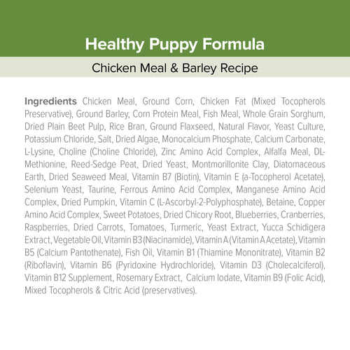 Kent Blue Seal EnTrust® Healthy Puppy Formula Chicken Meal & Barley Recipe Dog Food